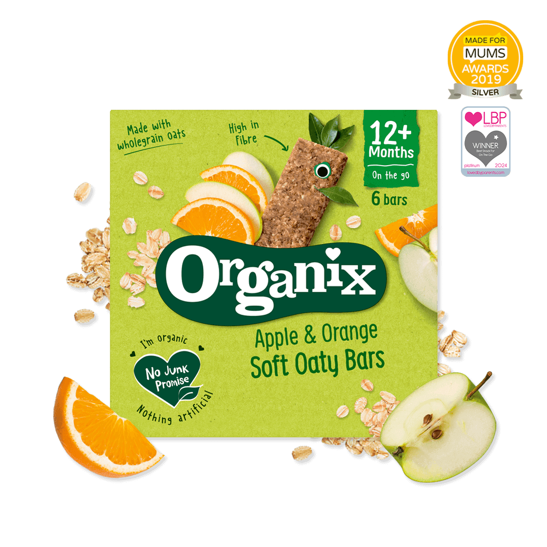 Apple & Orange Soft Oaty Bars
