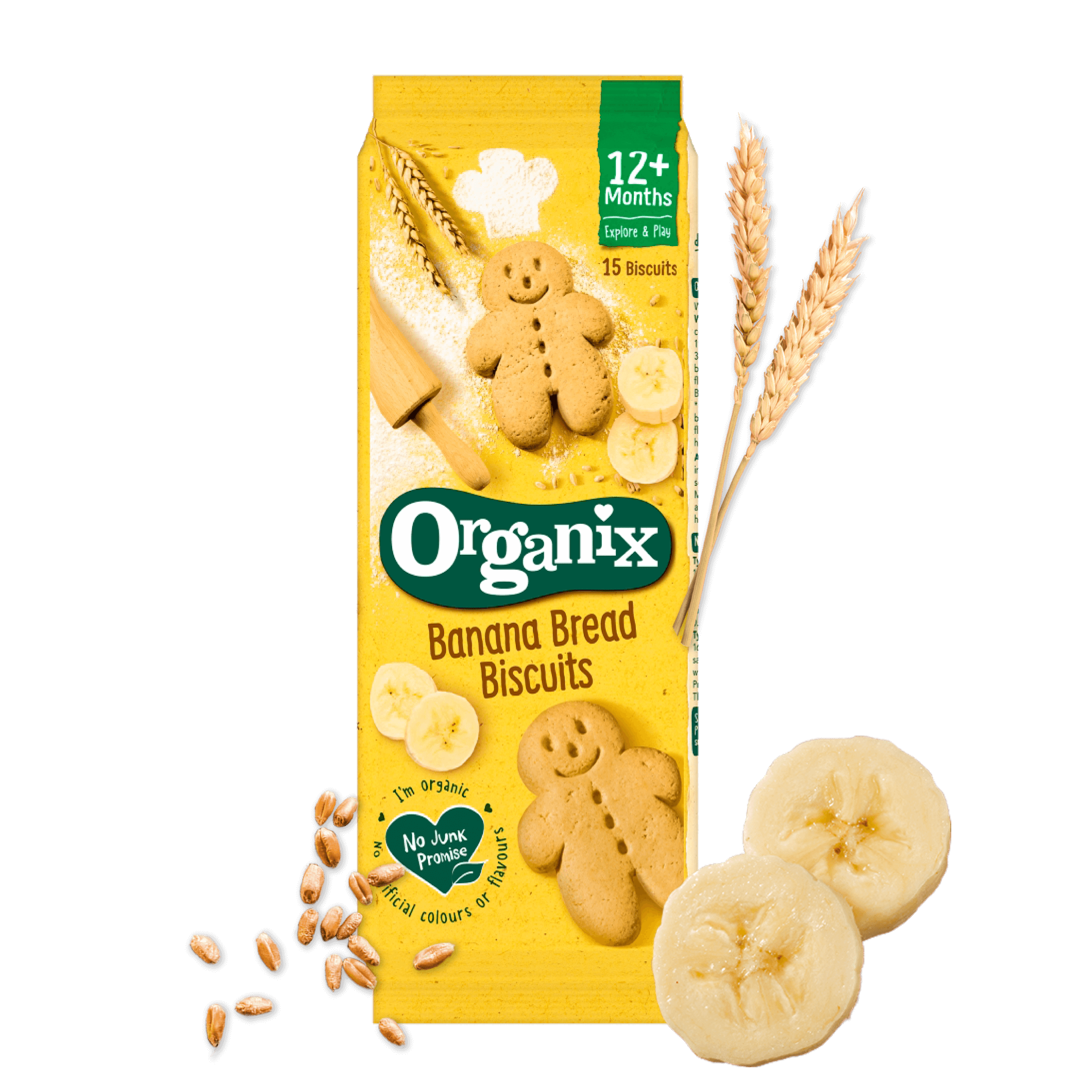Organix Banana Bread Biscuits